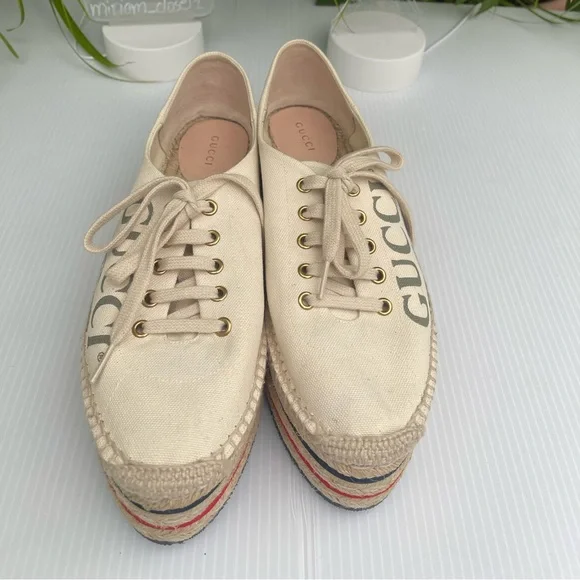 Gucci Espadrilles Platforms